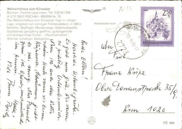 Bad Fischau-Brunn Waldwirtshaus Lauermann – Bild 2
