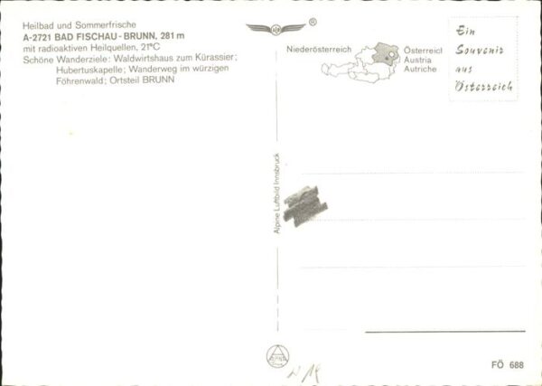 Bad Fischau-Brunn Wappen Wanderziele – Bild 2