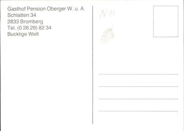 Bromberg Niederoesterreich Gasthof Penision Oberger – Bild 2