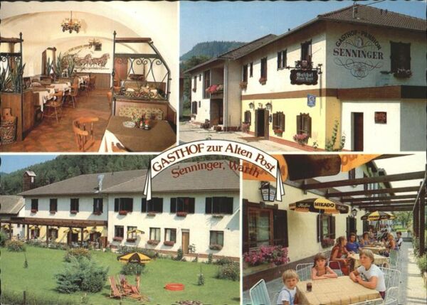 Senninger Niederoesterreich Gasthof zur Alten Post Warth