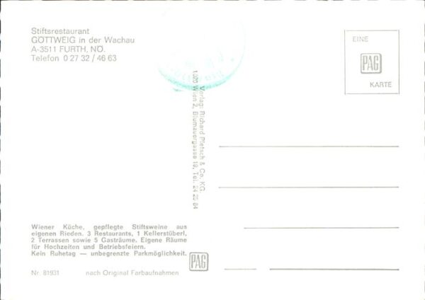 Furth Goettweig Stiftsrestaurant Göttweig – Bild 2