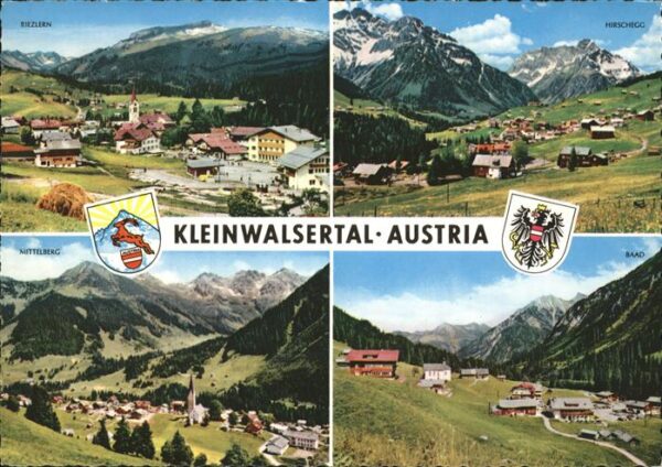 Kleinwalsertal Wappen Mittelberg Baad