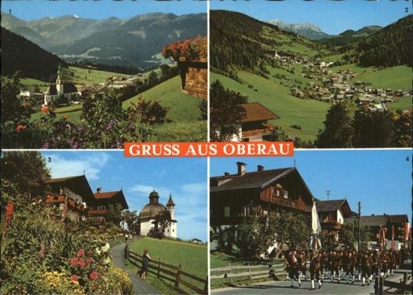 Oberau Tirol Schatzberg Wilden Kaiser Trachtenmusik