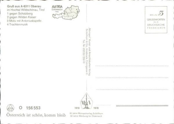 Oberau Tirol Schatzberg Wilden Kaiser Trachtenmusik – Bild 2
