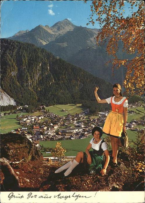 Mayrhofen Zillertal Zimmereben Ahornspitze Tracht Dirndl