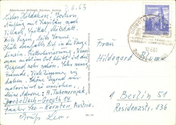 Millstatt Millstaettersee Kärnten Alpenkurort – Bild 2