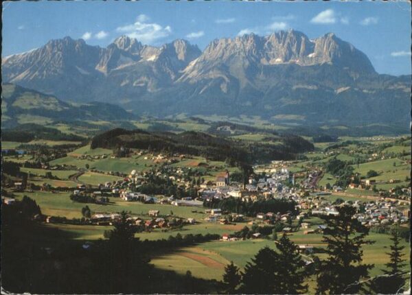 Kitzbuehel Tirol Wildem Kaiser