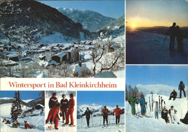 Bad Kleinkirchheim Kaernten Wintersportzentrum Skifahrer