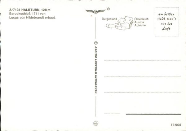 Halbturn Schloß Fliegeraufnahme – Bild 2