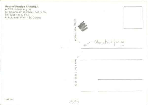 Unternberg Salzburg St. Corona am Wechsel – Bild 2