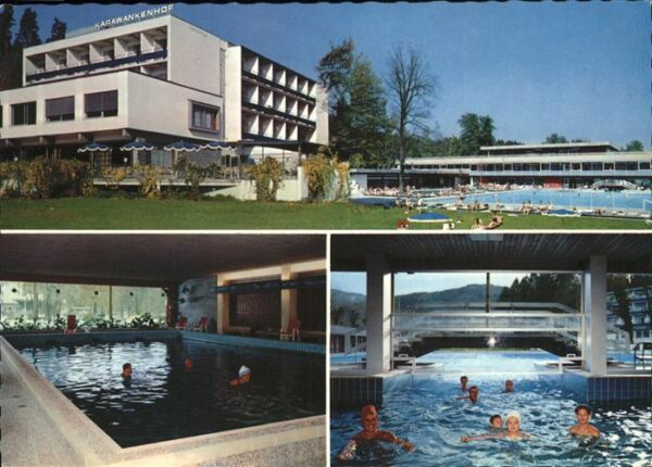 Villach Kaernten Thermalfreibad Hallenbäder Kurhotel Kar