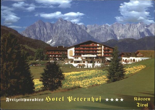 Koessen Tirol Freizeitparadies Hotel Peternhof