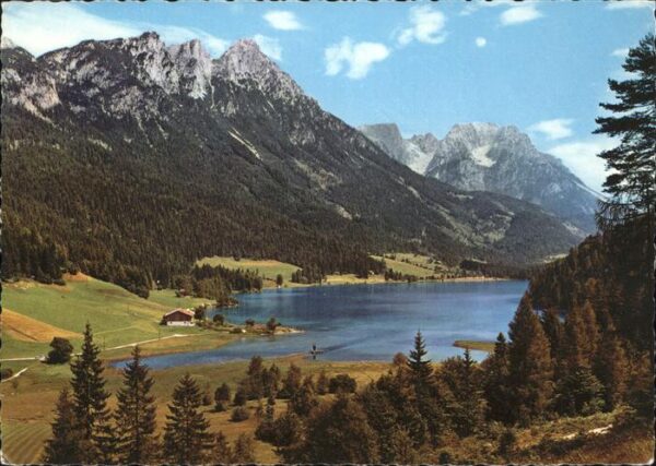 Hintersteinersee Alpenmotiv Österreich