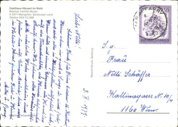 Mariapfarr Gasthaus Häuserl im Wald – Bild 2