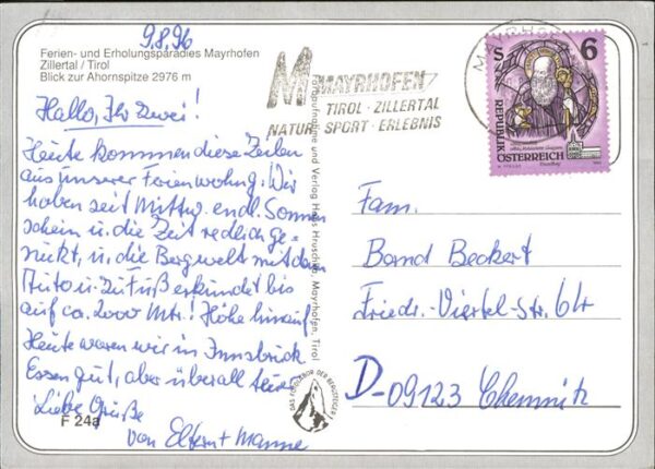 Mayrhofen Zillertal Tal – Bild 2