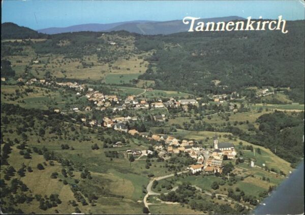 Thannenkirch Fliegeraufnahme