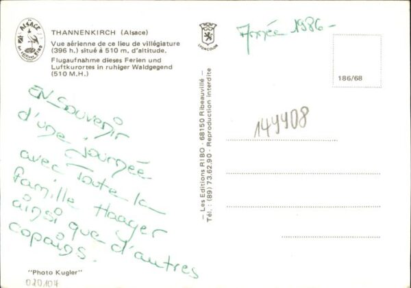 Thannenkirch Fliegeraufnahme – Bild 2
