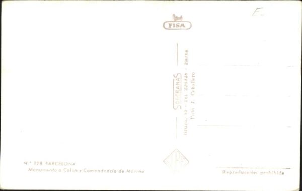 Barcelona Cataluna Monumento a Colon Comandancia de Marina – Bild 2