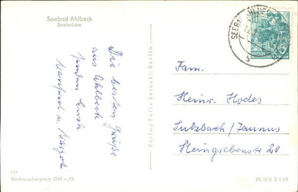 Ahlbeck Ostseebad Insel Usedom Seebrücke Fischerboot Strand – Bild 2
