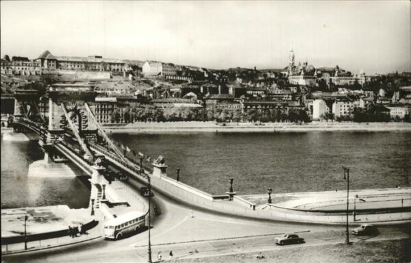 Budapest Lanchid Brücke