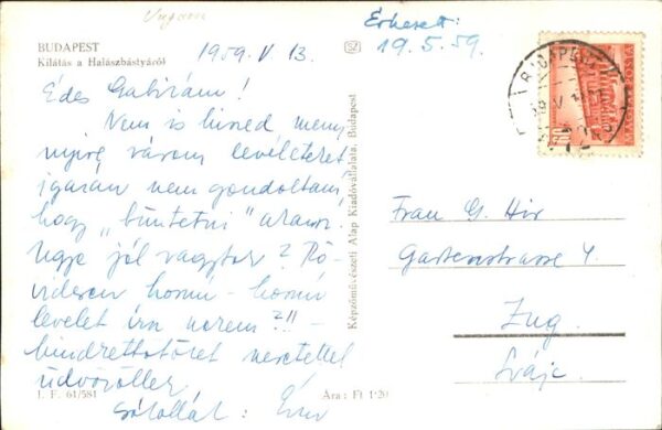 Budapest Kilatas a Halaszbastyarol – Bild 2