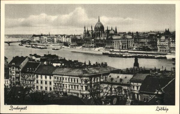 Budapest Panorama Donau Kathedrale