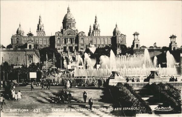 Barcelona Cataluna Parque de Montjuich Palacio del Arte Es
