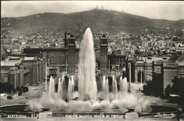 Barcelona Cataluna Fuente Magica