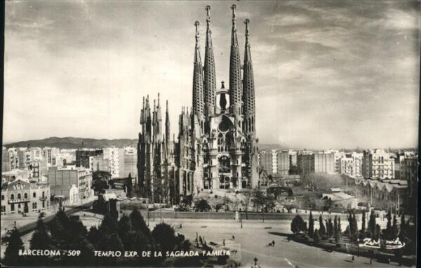 Barcelona Cataluna Templo de la Sagrada Familia