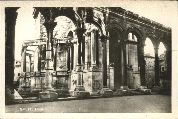 Split Spalato Peristil Ruine