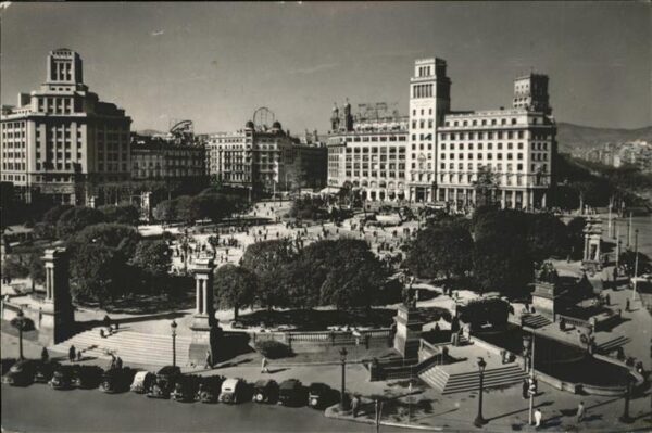 Barcelona Cataluna Plaza de Cataluna