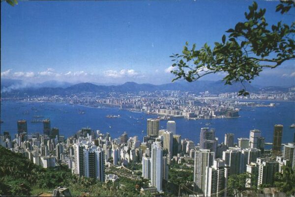 Hong Kong and Kowloon from the Peak