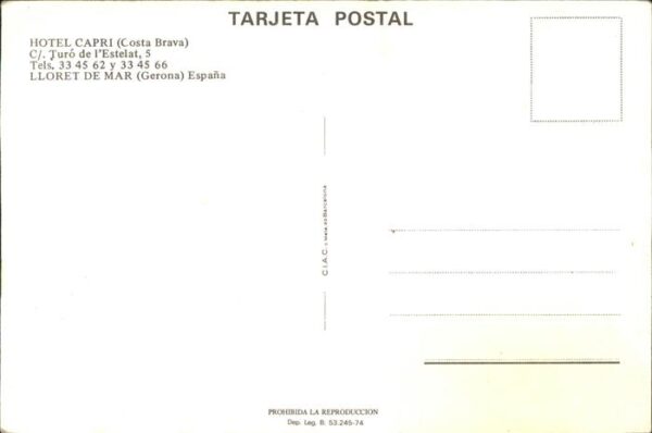 Lloret de Mar Hotel Capri – Bild 2