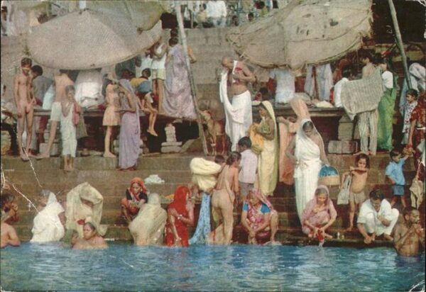 Varanasi Holy Bath at dawn