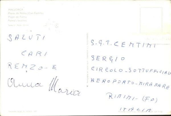 Can Pastilla Palma de Mallorca Strand Hotel Übersichtskarte Kamel Seri – Bild 2