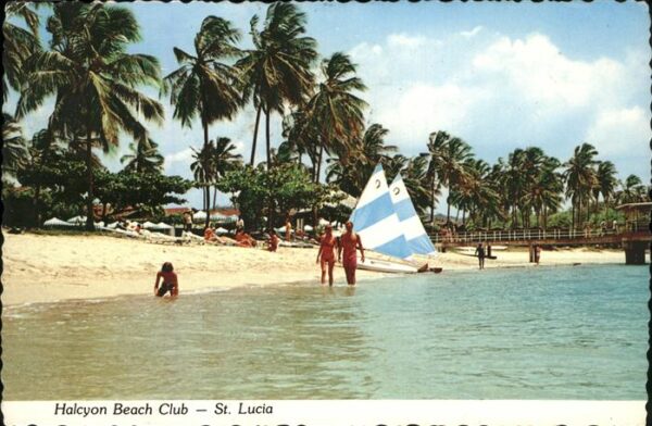 St Lucia Halcyon Beach Club Strand