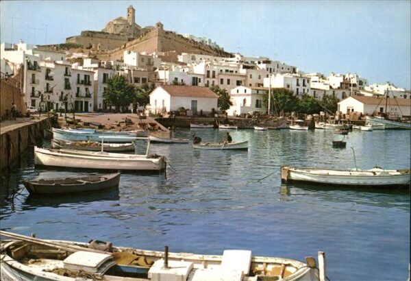 Ibiza Islas Baleares Puerto Catedral Hafen Kathedrale