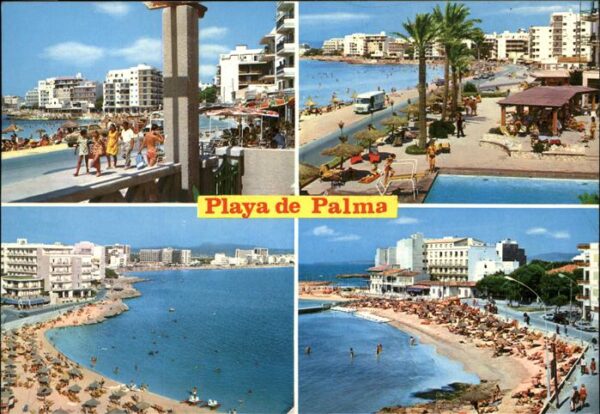 Palma de Mallorca Playa Can Pastilla Strand Promenade