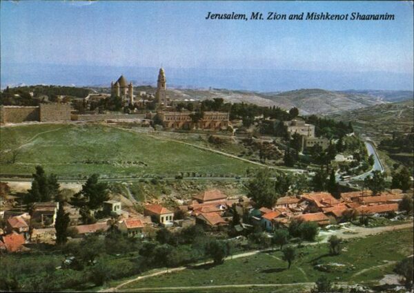 Jerusalem Yerushalayim Mt. Zion Mishkenot Shaananim