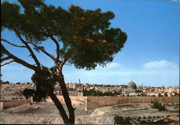 Jerusalem Yerushalayim General view Moschee
