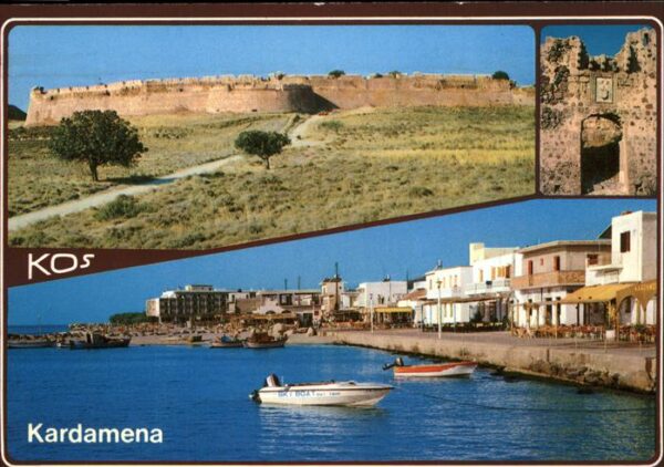 Kardamena Festung Hafen Promenade