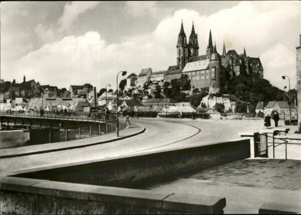 Meissen Elbe Sachsen Burg Dom