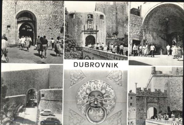 Dubrovnik Ragusa Teilansichten Festung