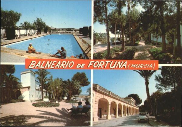 Fortuna Murcia Balneario Piscina Termal y jardines The