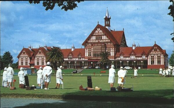 Rotorua The Tudor Towers Government Gardens