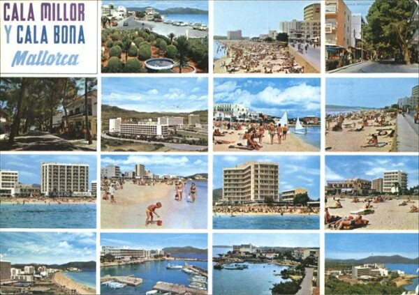 Cala Millor Mallorca y Cala Bona Vistas parciales Playa Hote
