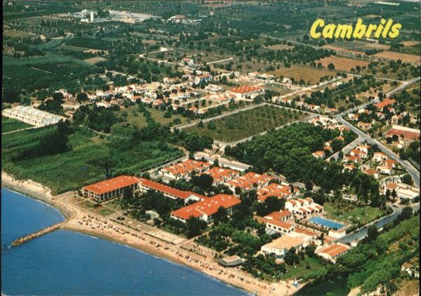 Cambrils Vista aerea Playa