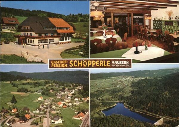 Haeusern Schwarzwald Gasthof Pension Schöpperle Schluchsee F