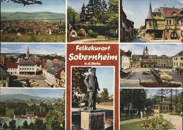 Bad Sobernheim Teilansichten Felke Kurort Markt Kurpar