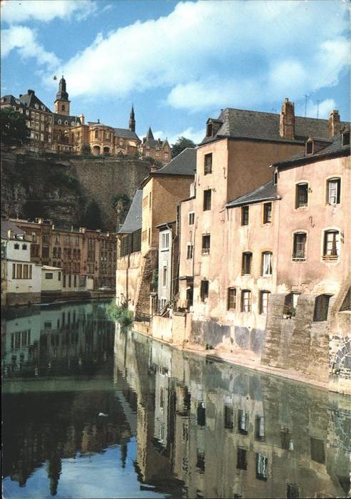 LUXEMBOURG  Luxemburg Vue pittoresque de l'Alzette au Grund